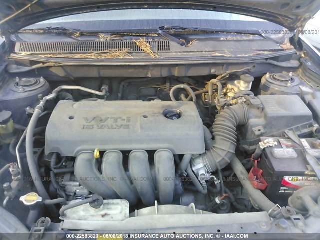 2T1KR32E77C645687 - 2007 TOYOTA COROLLA MATRIX XR BLUE photo 10