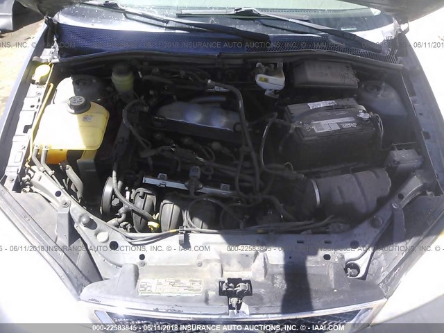 1FAFP36N55W234431 - 2005 FORD FOCUS ZXW GRAY photo 10