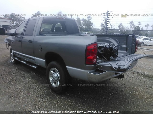 1D7KS28C07J572547 - 2007 DODGE RAM 2500 ST/SLT 灰色 照片 3
