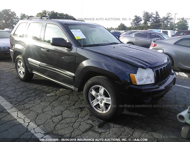 1J4GS48K25C670185 - 2005 JEEP GRAND CHEROKEE LAREDO/COLUMBIA/FREEDOM 黑色 照片 1