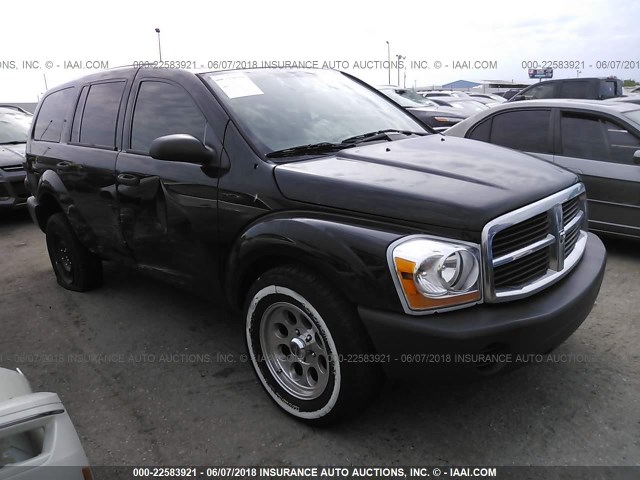 1D4HD38NX5F542920 - 2005 DODGE DURANGO ST BLACK photo 1