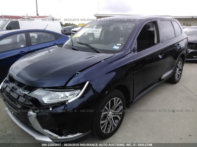 JA4AD2A32JZ052637 - 2018 MITSUBISHI OUTLANDER ES 黑色 照片 2