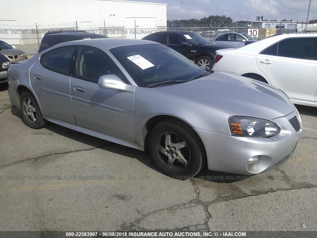 2G2WP522341314421 - 2004 PONTIAC GRAND PRIX GT SILVER photo 1