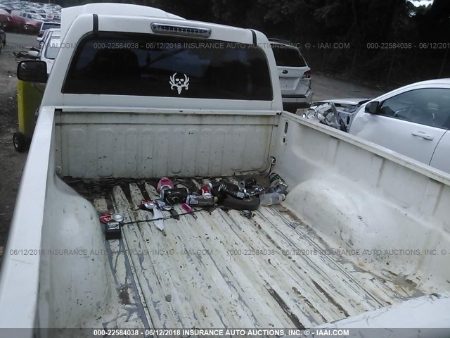 1GCCS148158127605 - 2005 CHEVROLET COLORADO WHITE photo 8