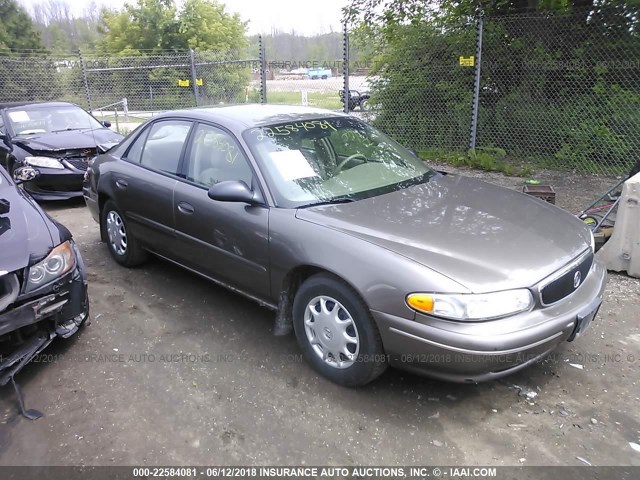 2G4WS52J331194308 - 2003 BUICK CENTURY CUSTOM TAN photo 1