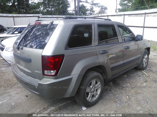 1J4GR48K75C567954 - 2005 JEEP GRAND CHEROKEE LAREDO/COLUMBIA/FREEDOM 棕色 照片 4