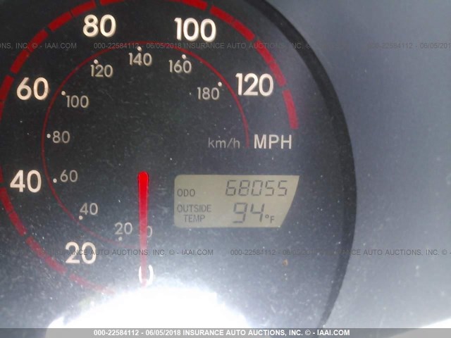 2T1KR32E14C218341 - 2004 TOYOTA COROLLA MATRIX XR RED photo 7