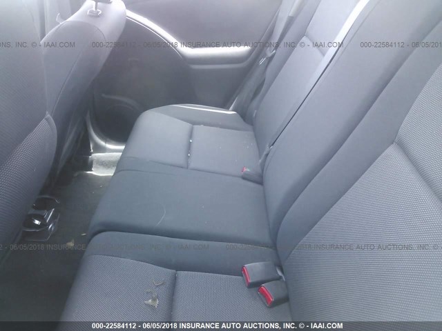 2T1KR32E14C218341 - 2004 TOYOTA COROLLA MATRIX XR RED photo 8