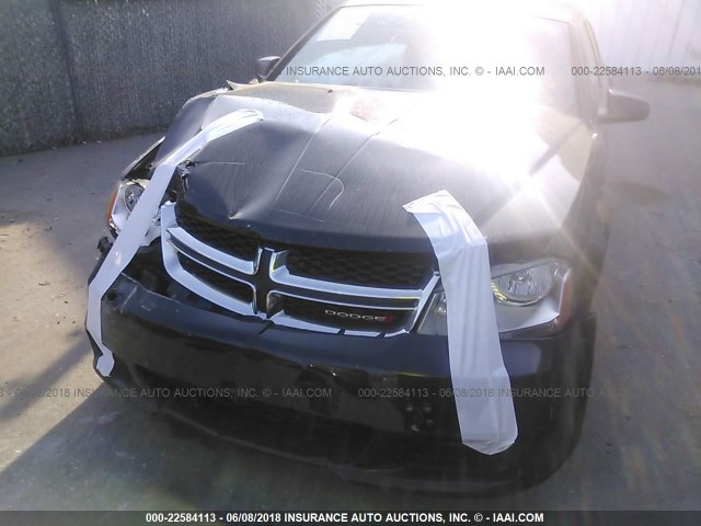 1B3BD4FBXBN517262 - 2011 DODGE AVENGER EXPRESS 黑色 照片 6