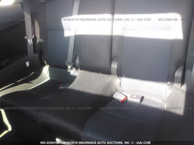 JTKDE177250043864 - 2005 TOYOTA SCION TC 勃艮第红 照片 8