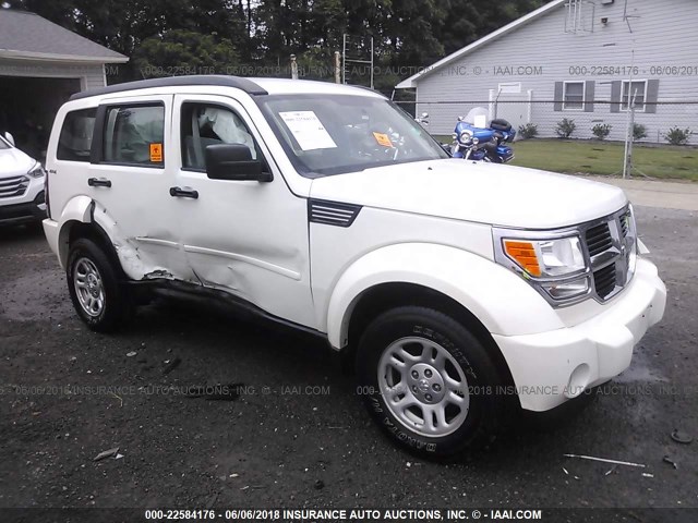 1D4PU2GK5AW105673 - 2010 DODGE NITRO SE WHITE photo 1