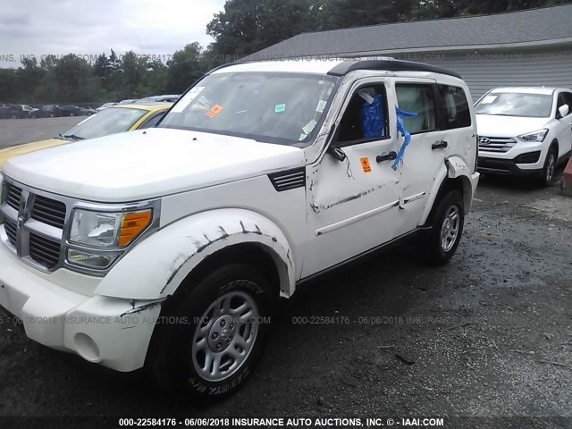 1D4PU2GK5AW105673 - 2010 DODGE NITRO SE WHITE photo 6