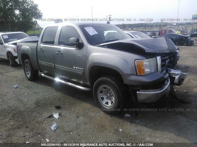 3GTEK23399G248337 - 2009 GMC SIERRA K1500 SLE GRAY photo 1