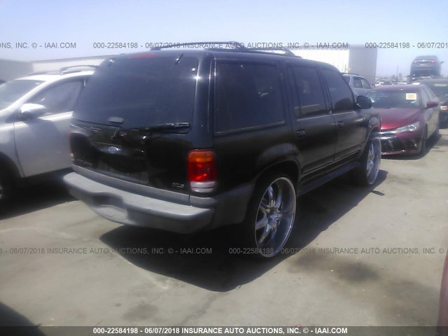 1FMZU62X7YZB63157 - 2000 FORD EXPLORER XLS BLACK photo 4