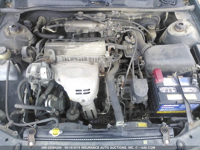 4T1BG22K3XU576159 - 1999 TOYOTA CAMRY CE/LE/XLE GREEN photo 10