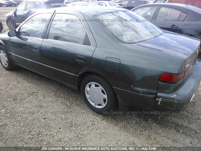4T1BG22K3XU576159 - 1999 TOYOTA CAMRY CE/LE/XLE GREEN photo 6