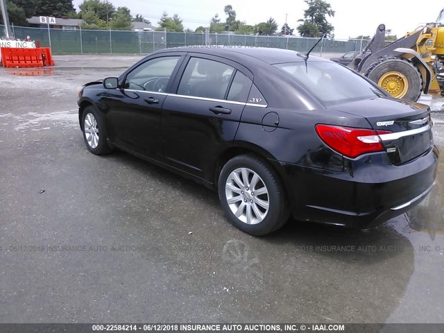 1C3CCBBG7DN514774 - 2013 CHRYSLER 200 TOURING BLACK photo 3