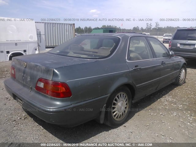 JH4KA7661RC009505 - 1994 ACURA LEGEND L GREEN photo 4