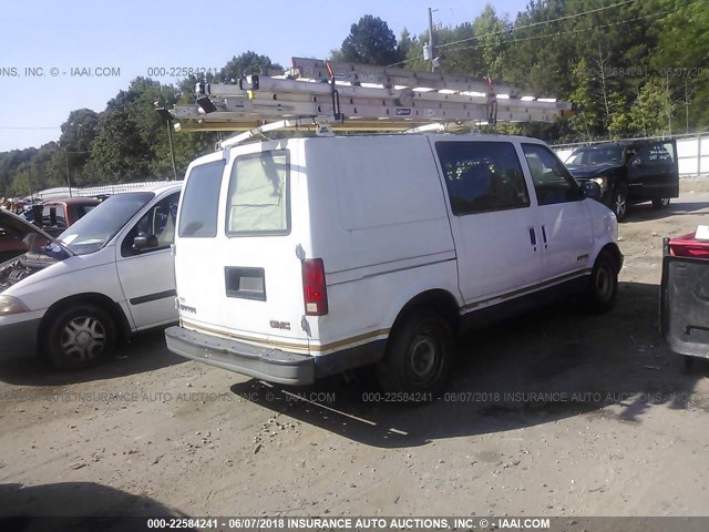 1GTDM19W4YB538963 - 2000 GMC SAFARI XT WHITE photo 4