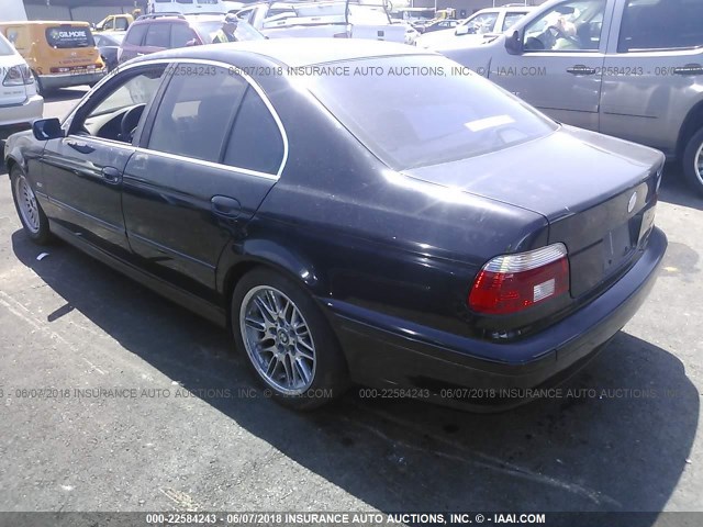 WBADT434X1GX23438 - 2001 BMW 525 I AUTOMATIC BLACK photo 3