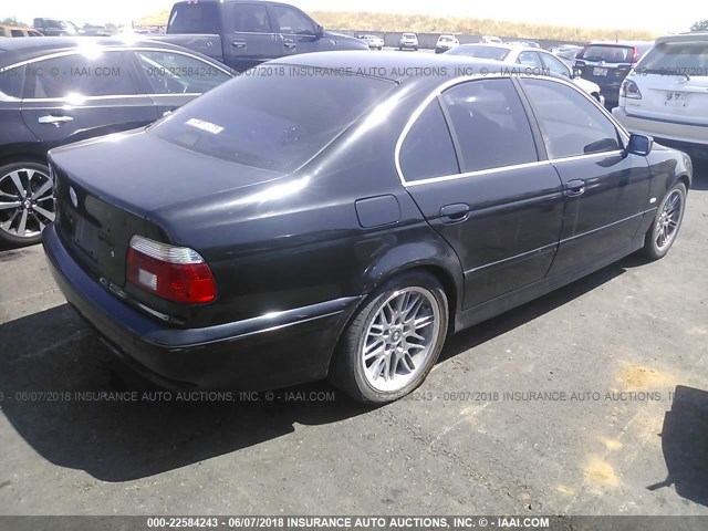 WBADT434X1GX23438 - 2001 BMW 525 I AUTOMATIC BLACK photo 4