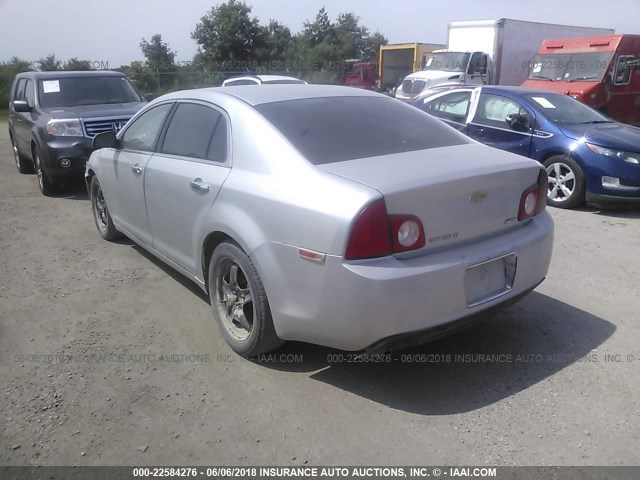 1G1ZC5E0XAF178624 - 2010 CHEVROLET MALIBU 1LT 银色 照片 3