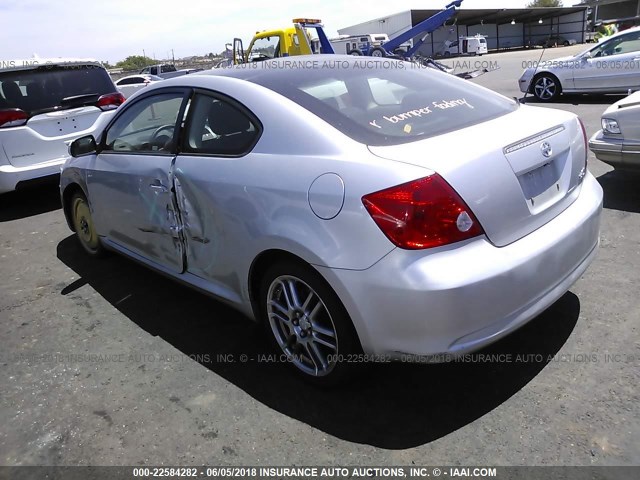 JTKDE167070219850 - 2007 TOYOTA SCION TC 银色 照片 3