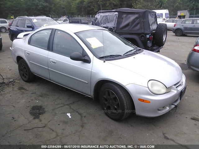 1B3ES56C52D557109 - 2002 DODGE NEON ES GRAY photo 1