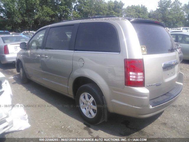 2A8HR54P58R773358 - 2008 CHRYSLER TOWN & COUNTRY TOURING BEIGE photo 3