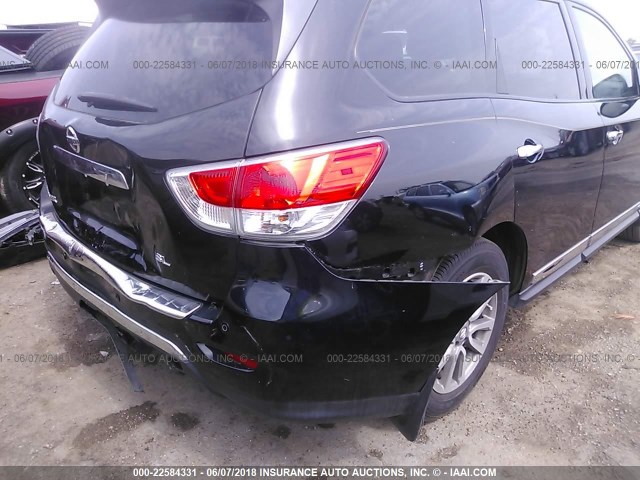 5N1AR2MN5EC655042 - 2014 NISSAN PATHFINDER S/SV/SL/PLATINUM 黑色 照片 6
