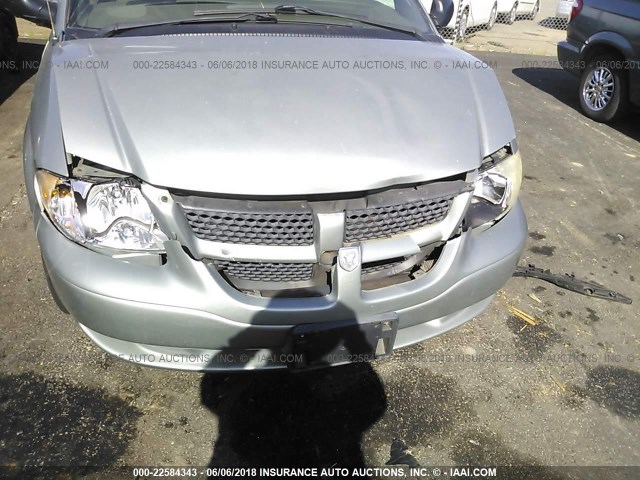 2D4GP44373R112569 - 2003 DODGE GRAND CARAVAN SPORT SILVER photo 6