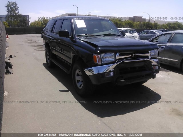 JT3GM84R6X0042830 - 1999 TOYOTA 4RUNNER BLACK photo 1