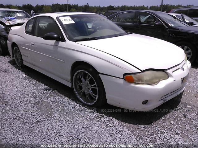 2G1WX12KX39188247 - 2003 CHEVROLET MONTE CARLO SS თეთრი ფოტო 1