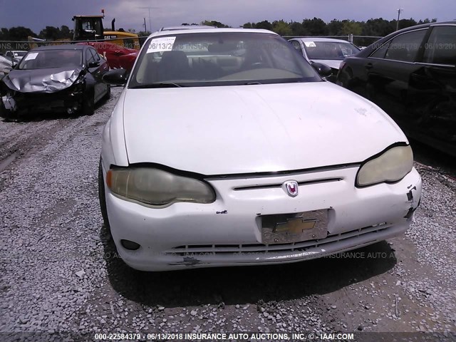 2G1WX12KX39188247 - 2003 CHEVROLET MONTE CARLO SS თეთრი ფოტო 6