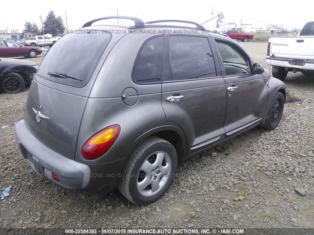 3C4FY48B22T319678 - 2002 CHRYSLER PT CRUISER CLASSIC GRAY photo 4