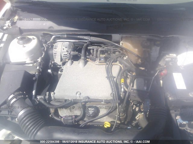 1G1ZT52885F100178 - 2005 CHEVROLET MALIBU LS 白色 照片 10
