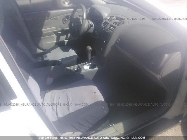 1G1ZT52885F100178 - 2005 CHEVROLET MALIBU LS 白色 照片 5