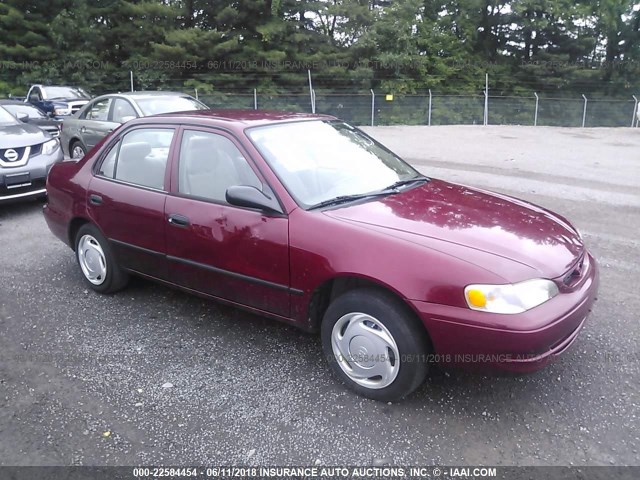 2T1BR12E2YC372633 - 2000 TOYOTA COROLLA VE/CE/LE 勃艮第红 照片 1