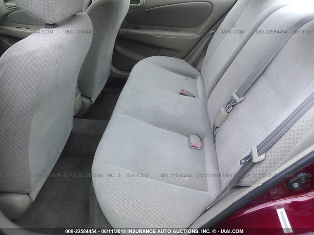 2T1BR12E2YC372633 - 2000 TOYOTA COROLLA VE/CE/LE 勃艮第红 照片 8