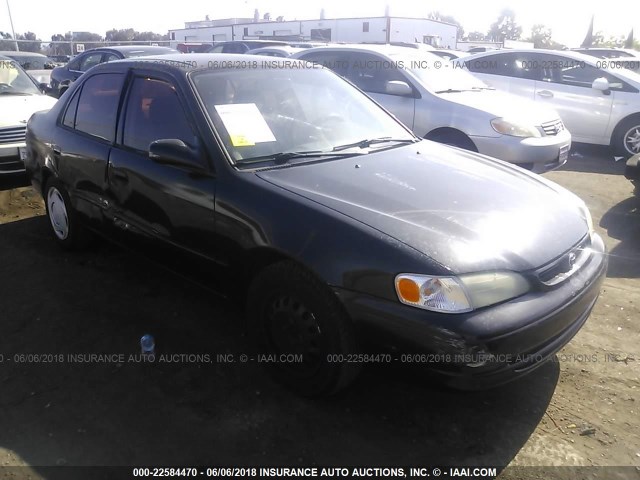 1NXBR12E1XZ230951 - 1999 TOYOTA COROLLA VE/CE/LE BLACK photo 1