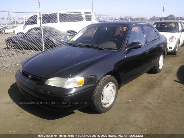 1NXBR12E1XZ230951 - 1999 TOYOTA COROLLA VE/CE/LE 黑色 照片 2