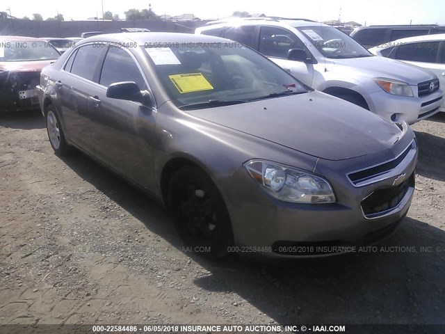 1G1ZB5E08CF166381 - 2012 CHEVROLET MALIBU LS 棕色 照片 1