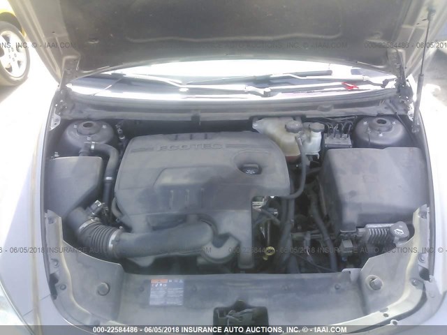 1G1ZB5E08CF166381 - 2012 CHEVROLET MALIBU LS 棕色 照片 10