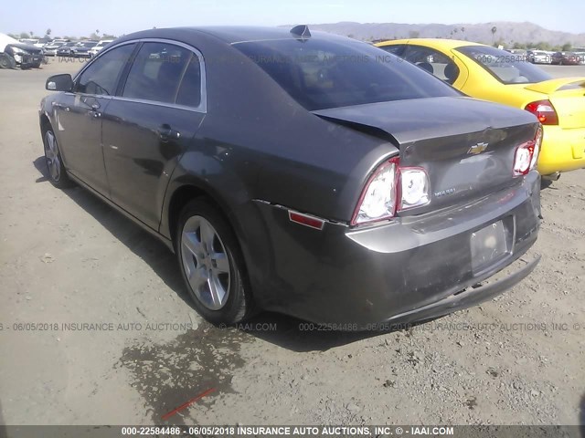 1G1ZB5E08CF166381 - 2012 CHEVROLET MALIBU LS 棕色 照片 3