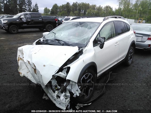 JF2GPABC7G8299507 - 2016 SUBARU CROSSTREK PREMIUM თეთრი ფოტო 2