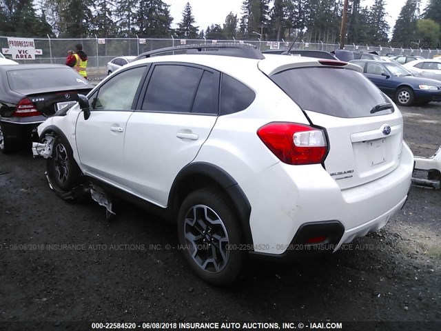 JF2GPABC7G8299507 - 2016 SUBARU CROSSTREK PREMIUM WHITE photo 3