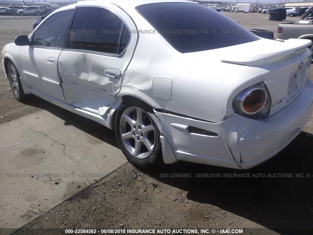 JN1DA31A03T416837 - 2003 NISSAN MAXIMA GLE/SE WHITE photo 6