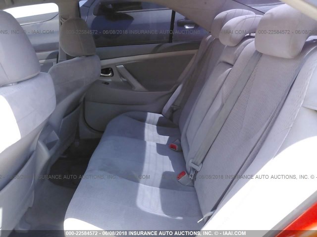 4T1BF3EK3BU659345 - 2011 TOYOTA CAMRY SE/LE/XLE 红色 照片 8