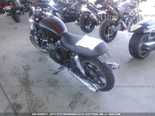 SMT900K17ET653168 - 2014 TRIUMPH MOTORCYCLE BONNEVILLE BLACK photo 3