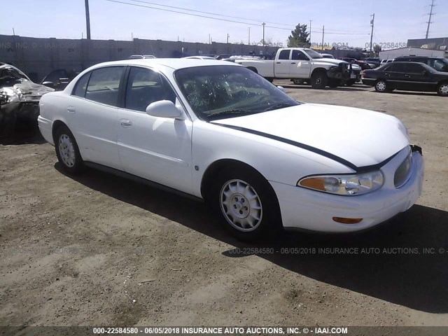 1G4HR54K7YU333121 - 2000 BUICK LESABRE LIMITED WHITE photo 1